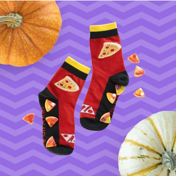 Brand new, Pizza socks, 100% organic cotton, unisex, size 7-12 - Picture 2 of 10